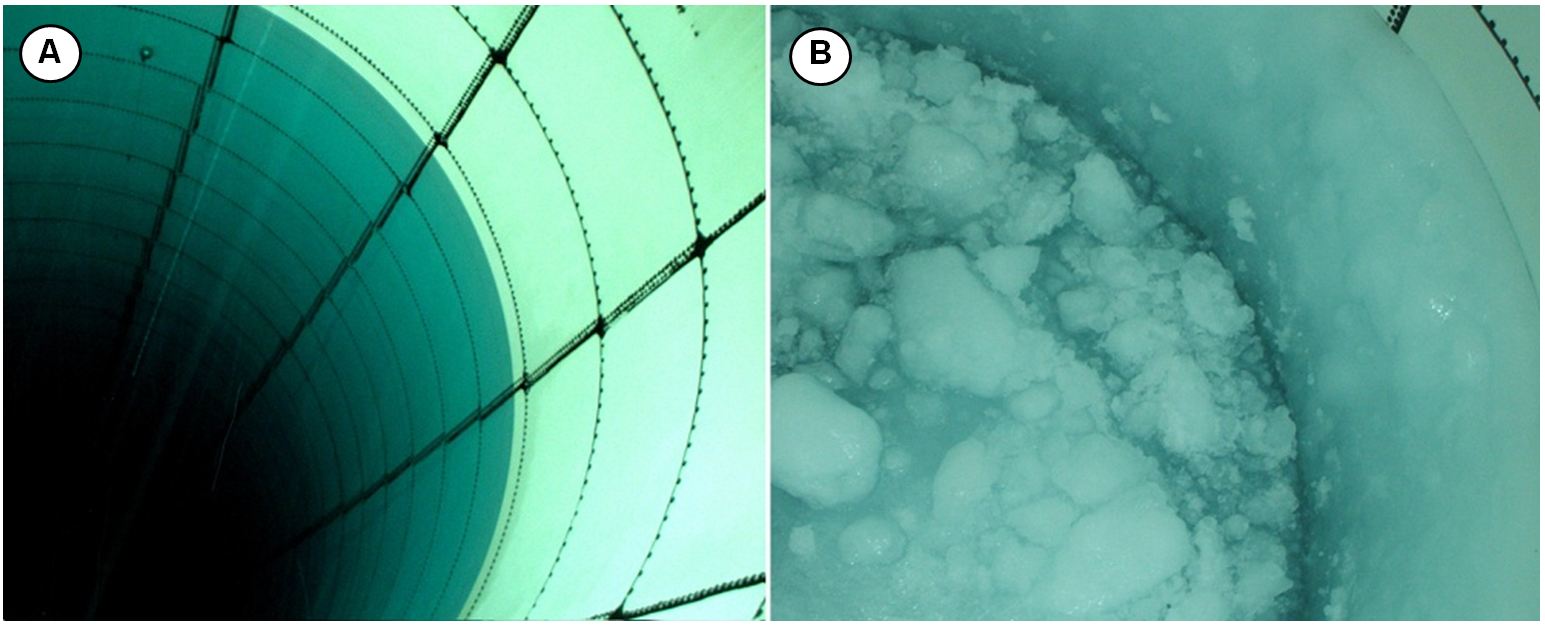 Old Town Ice before after