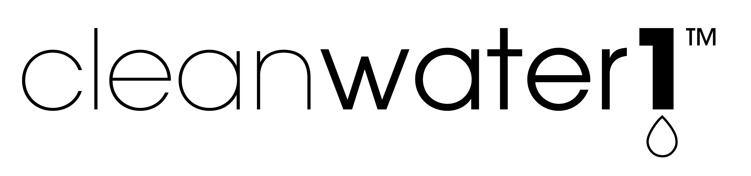 cleanwater1 logo black clear background